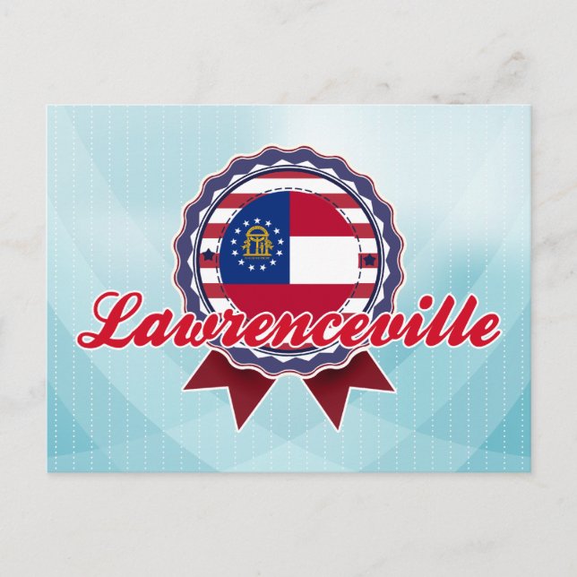Lawrenceville, GA Postcard (Front)