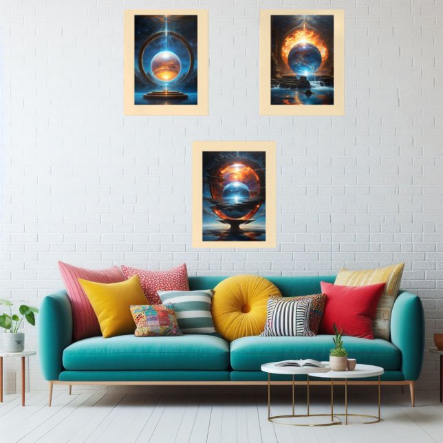 Laws of Physics & Reality Unravel Wall Art Sets (Creator Uploaded)