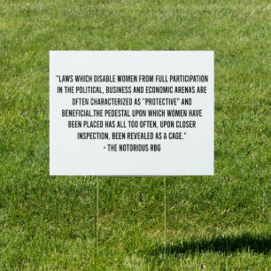 Laws which disabled woman from full participation sign