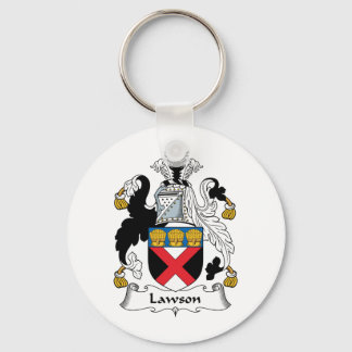 Lawson Family Crest Keychain