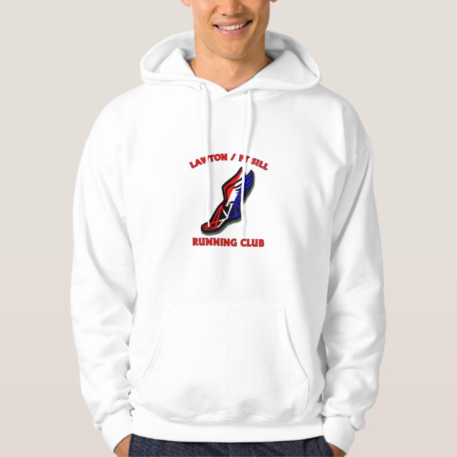 Lawton/Ft Sill Running Club Hoody (Front)