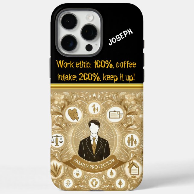 Lawyer: A Symbol of Family Care Case-Mate iPhone Case (Back)