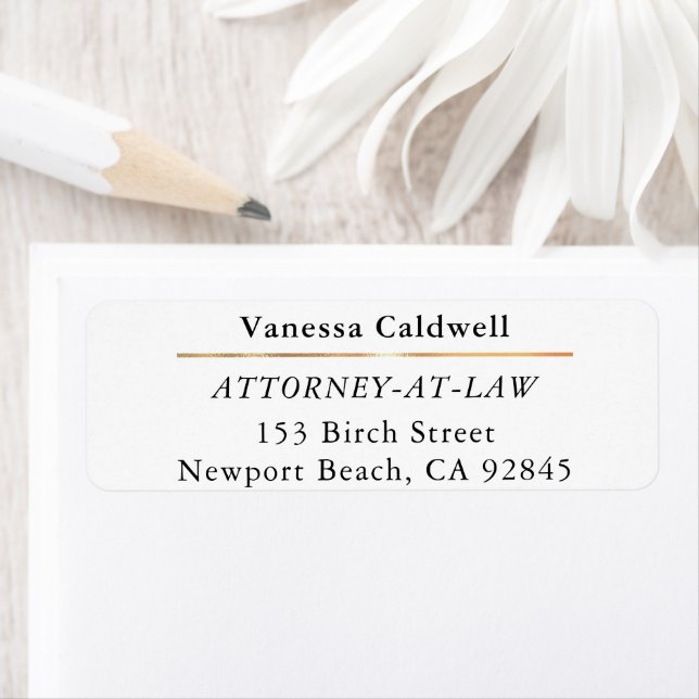 Lawyer Attorney At Law Classy White Label (Insitu)