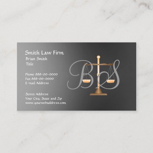 Lawyer Attorney  Business Card