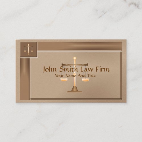 Lawyer Attorney Business Card