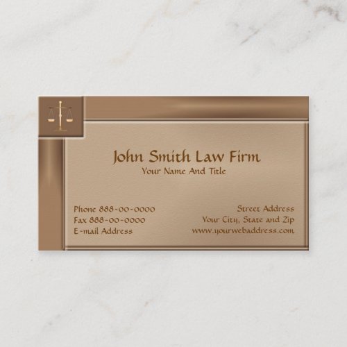 Lawyer Attorney Business Card