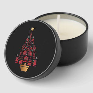 Lawyer Attorney Christmas Tree Mini Candle Favors