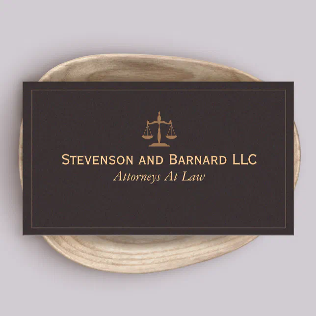 Lawyer, Attorney Classic Business Card Zazzle