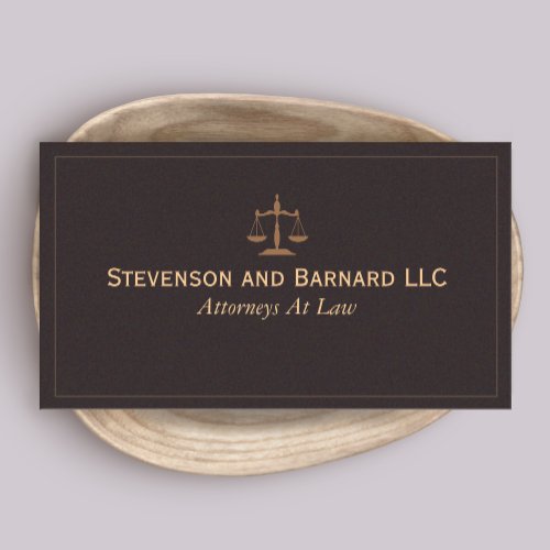  Lawyer Attorney Classic Business Card