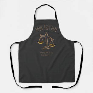 Lawyer Attorney Judge Law Firm / Office Apron