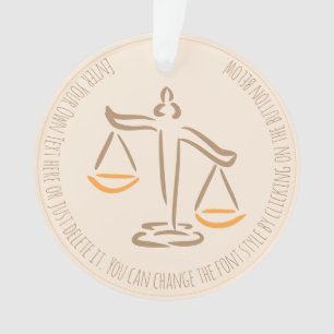 Lawyer   Attorney   Judge   Law Firm / Office Ornament
