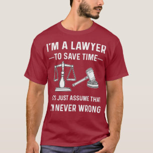 Lawyer Attorney Law School Student Gift T-Shirt