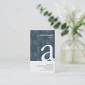 Lawyer Attorney Legal Law  Business Card (Standing Front)