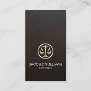 Lawyer Attorney Legal Law  Business Card