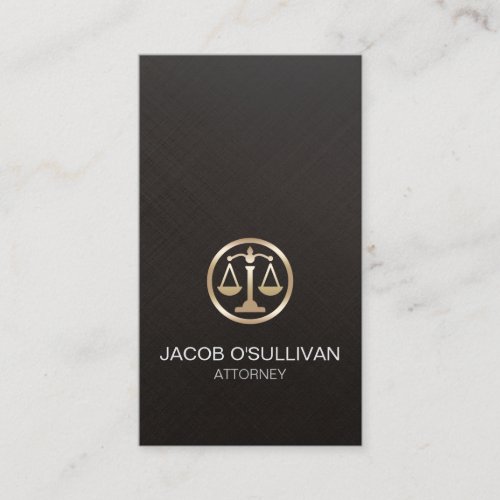 Lawyer Attorney Legal Law  Business Card