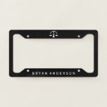 Lawyer Attorney License Plate Frame at Zazzle