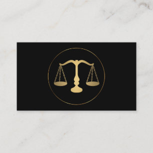 Lawyer Attorney Logo Business Card