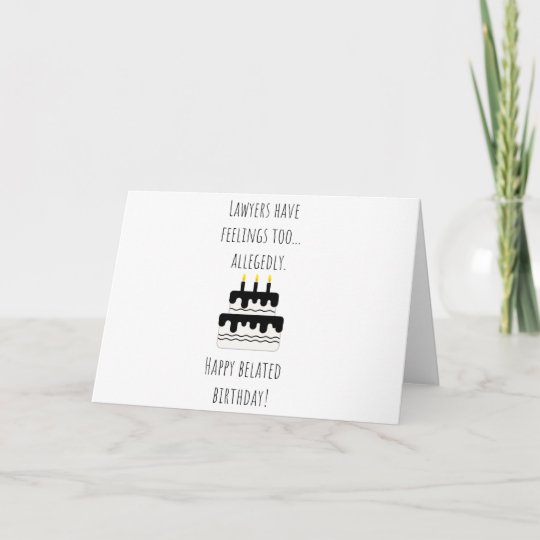 Lawyer birthday card | Zazzle.com