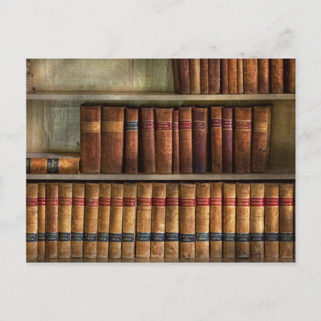 Lawyer - Books - Law books Postcard (Front)