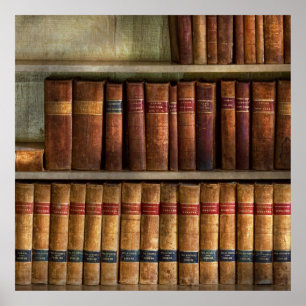 Lawyer - Books - Law books Poster