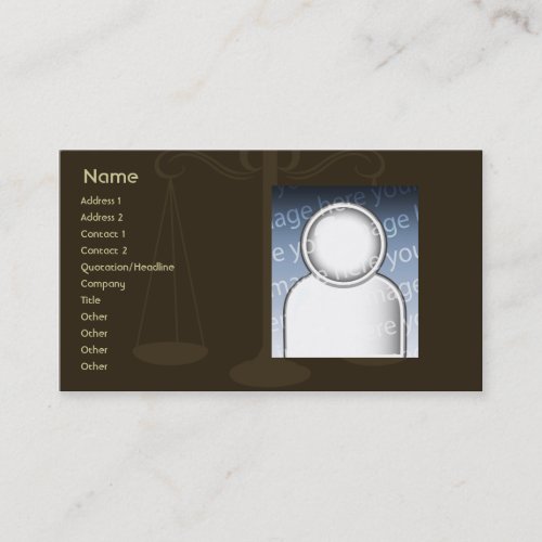 Lawyer - Business Business Card