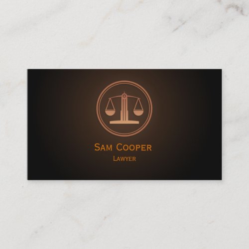 Lawyer Business Card