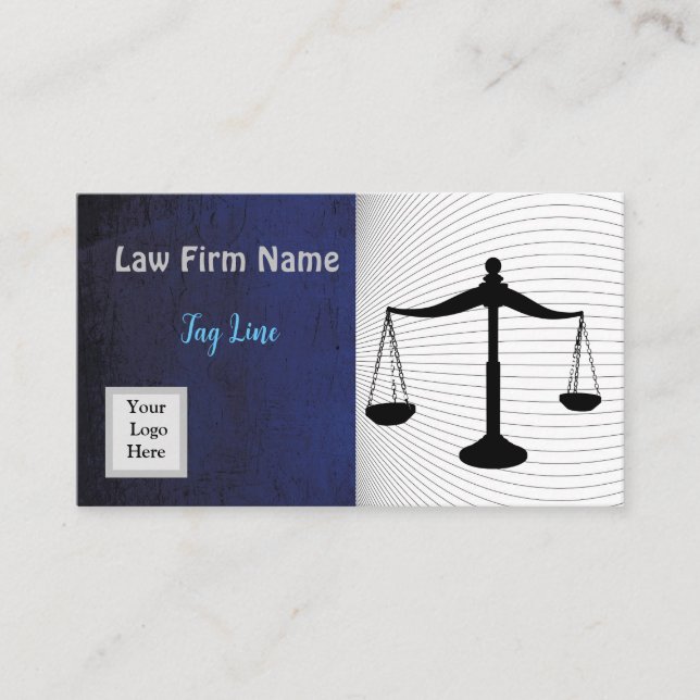 Lawyer Business Card (Front)