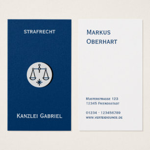 Lawyer business cards