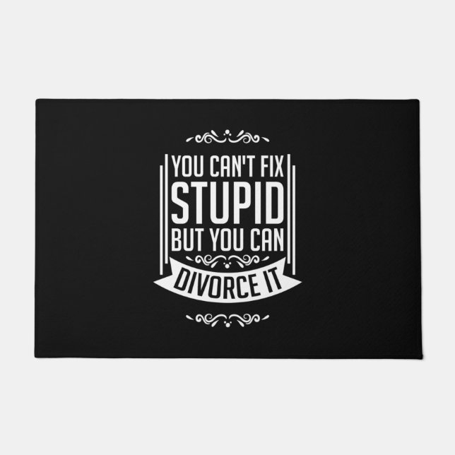 Lawyer Can Divorce It Doormat (Front)