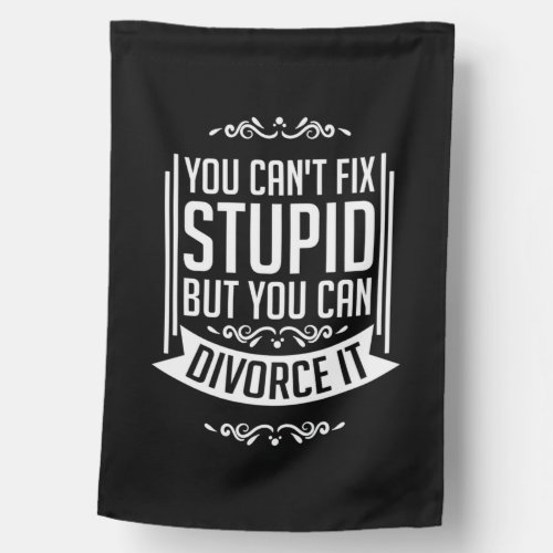 Lawyer Can Divorce It House Flag