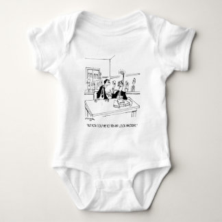 Lawyer Cartoon 5299 Baby Bodysuit