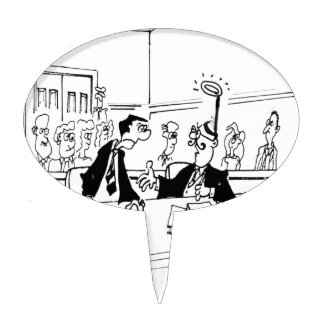 Lawyer Cartoon 5299 Cake Topper