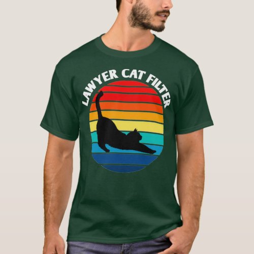 Lawyer Cat Filter 2 T_Shirt