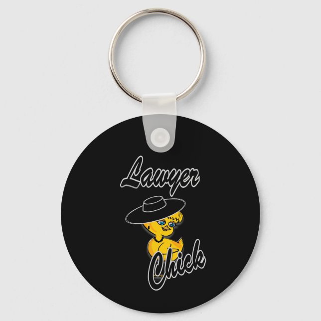 Lawyer Chick #4 Keychain (Front)