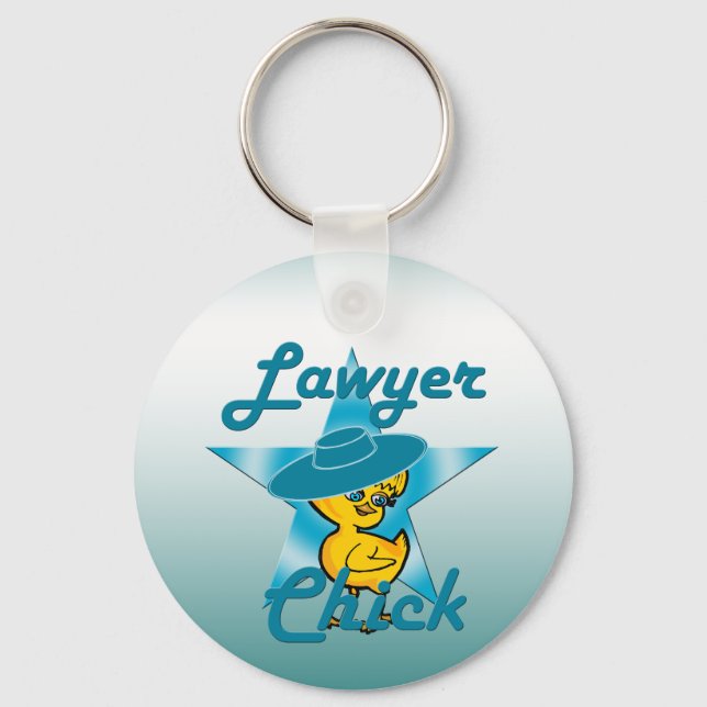 Lawyer Chick #7 Keychain (Front)