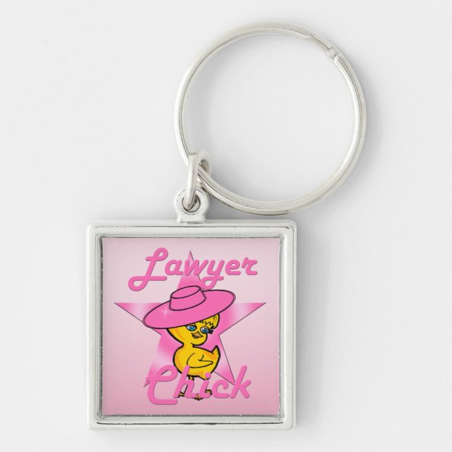 Lawyer Chick #8 Keychain (Front)