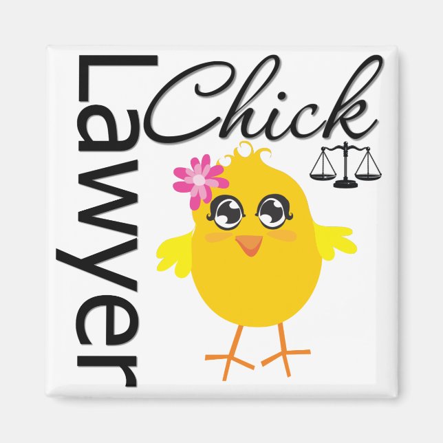 Lawyer Chick Magnet (Front)