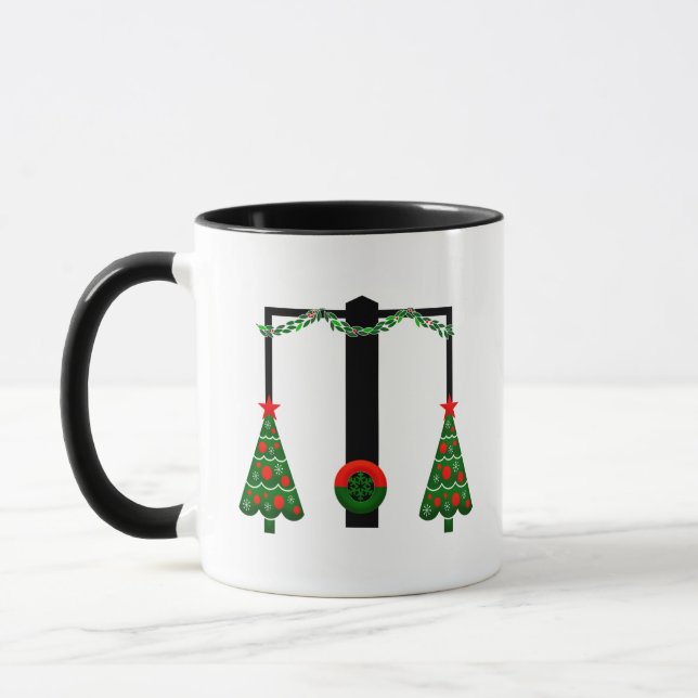 Lawyer Christmas Mug (Left)
