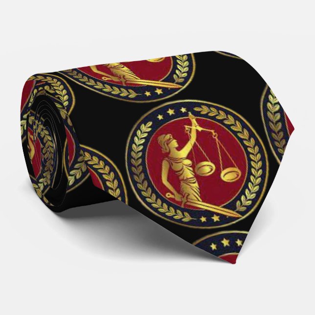Lawyer Classical Gift Neck Tie (Rolled)