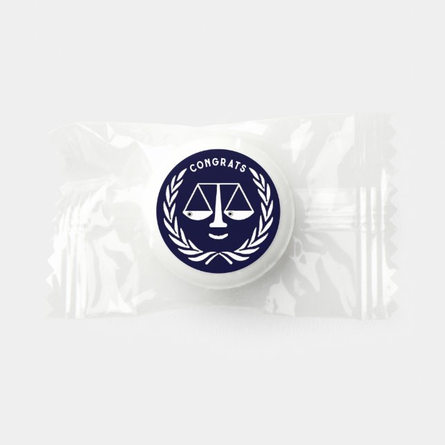 Lawyer Congrats Party Favors (Front)