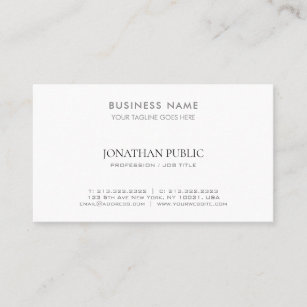 Lawyer Consultant Modern Stylish Company Simple Business Card