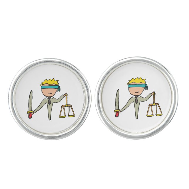 Lawyer Cufflinks (Front)