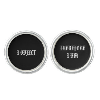 Lawyer Cufflinks: I object... Cufflinks