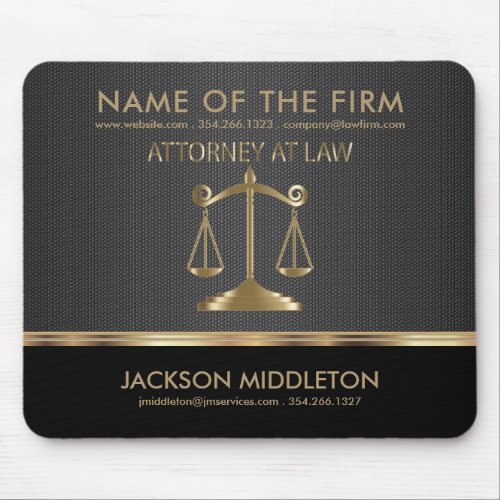 Lawyer Designs Mouse Pad