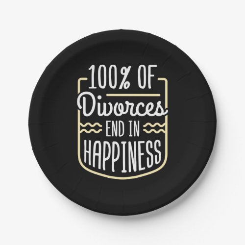 Lawyer Divorces End In Happiness Paper Plates