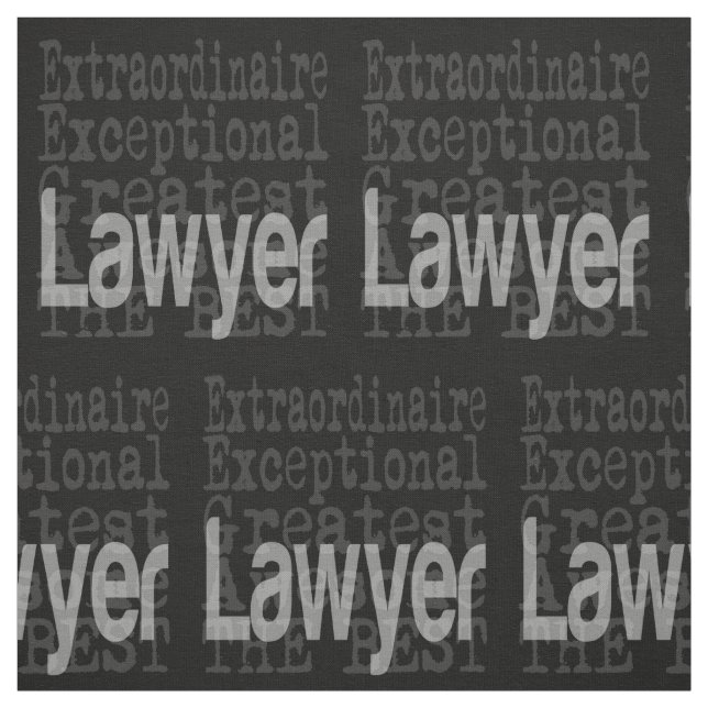 Lawyer Extraordinaire Fabric (Swatch)