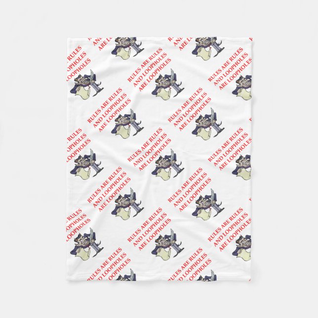 LAWYER FLEECE BLANKET (Front)