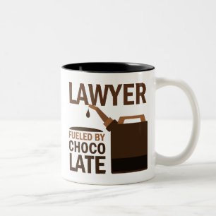 Lawyer (Funny) Gift Two-Tone Coffee Mug