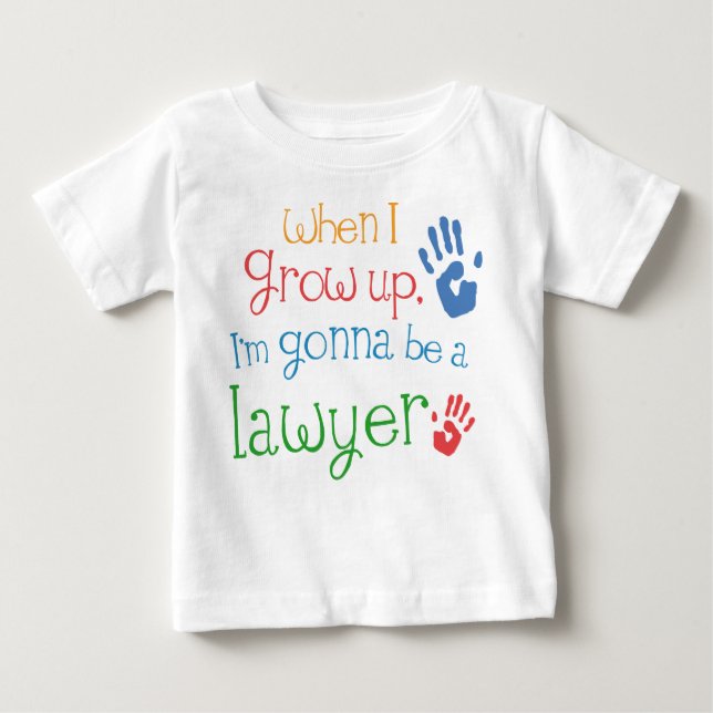 Lawyer (Future) Infant Baby T-Shirt (Front)