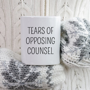 Lawyer Gift for Men Women ears of Opposing Counsel Coffee Mug